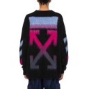 2018秋冬新作Off-Whiteオフホワイト コピーBRUSHED MOHAIR SWEATERモヘアセーターOMHA036F186500051088長袖2色可選