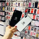シンプル風 chanel iphone xr/xs maxケース シャネルgalaxy s10e/s10 plusケース ペア