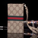綺麗 gucci iphone xr/xs max手帳型ケース グッチ galaxy s10e/s10 plusケース ストラップ付け