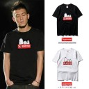 可愛い supreme ミッキー Tシャツ 韓国風 シュプリーム スヌーピー Tシャツ コピー
