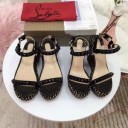 販売コピーCHRISTIAN LOUBOUTINクリスチャンルブタン 靴 コピーサンダルウェッジソールレディース 通販