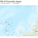 【 最 大 震 度 ６ 強 】（ 地震 ＠ １９日 ）。　（追記＠２０日）