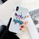 オシャレアディダス iphone 11proケースブランド iphone 11/11pro maxケース スポーツ風