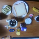 ヒヤリとした朝♪