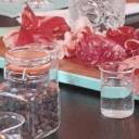 ジンとお肉のテイスティング