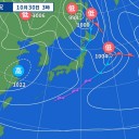 【 桜島 】（噴煙 １０００ ｍ）。