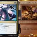 【オースブレイカー】《龍神、ニコル・ボーラス/Nicol Bolas, Dragon-God》《悪への引き渡し/Deliver Unto Evil》