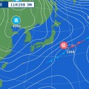 【 桜島 】（ 黒煙 １５００ ｍ ）。