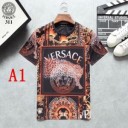 2018-19AW☆韓国の人気 ヴェルサーチ VERSA 最短1週間 日本未発売 3色可選半袖Tシャツ 最新人気　話題沸騰中
