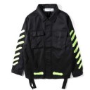売れ筋 OFF-WHITE 長袖Tシャツ オフホワイト スーパーコピー アウター メンズ 通販 アウター ブランド スウェット インクジェット グリーン ブラック