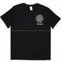 クロムハーツ シャツ コピー Chrome Hearts ロゴ付き お買い得高品質の100％棉コットン ブラックメンズ 半袖Tシャツ.