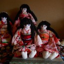 １月の下駄箱の上