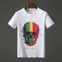 再入荷が嬉しい201９　フィリッププレーンスーパーコピー半袖ｔシャツPHILIPP PLEIN黒白2色コピー通販　通年使えるアイテム　相性抜群快適な着心地　