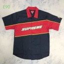 2色可選 おすすめする注目トレンド Tシャツ/半袖 Supreme color blocked work shirt 19AW logo