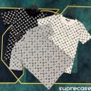 supreme iphone11proケース 可愛い シュプリーム ミッキーコラボ ｔシャツ ペアルック