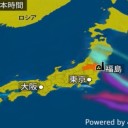 【 夜間 補完 】／太陽風は平均的な速さに下がっています。　（とりあえ図）