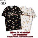 Tシャツ Gucci ブランド ジバンシィ シャネル かっこいい かわいい 半袖 グッチ 夏服 gucci トップス カップルお揃い ペアルック