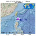 ★【 Ｍ ５ ．１ 】（最大震度４）★【 フクイチ 直撃 】★。