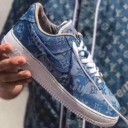 ムダな装飾を排したデザイン 2019秋冬 Supreme x Louis Vuitton スニーカー すべり防止