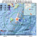 【 桜島 】（ 噴煙 １，８００ ｍ）。　（作業厨）＋（補完＠２８朝）