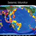 太陽の南東端の向こう側でフレアが発生しています。