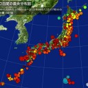 （変に地震が少ない日）。