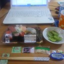 新月のお祈り、アパート掃除♪