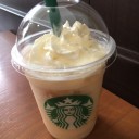 ジューシーピーチフラペチーノ！