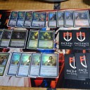 Aggro Loam（フルFOIL)のサインド進捗状況。