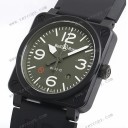夜光蓄光グリーン×チャコールグレー｜スーパーコピーBELL & ROSS リュムシリーズ BR 03-92