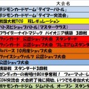 今週の大会情報　10月22日～26日