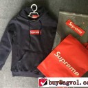 抜群の雰囲気が作れる! 2015秋冬 SUPREME シュプリーム パーカー 帽子付け　2色可選