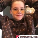 生地の薄い17SS Supreme x LV シュプリーム SUPREME 着心地も抜群のパーカー.