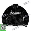 人気新品★超特価★ シュプリーム Supreme Faux Fur Varsity Jacket 2020秋冬 人造毛皮野球ジャケット 野球ウェア ブルゾン SUPREME 偽物ブランド 3色可選