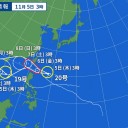 【 諏訪之瀬島 】（噴煙 1,100 ｍ ＋ 小噴火の大連発）。