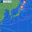 沖縄県竹富島でも「ろうと雲」が出現しました。