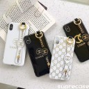 ハンドベルト付き ヴィトン アイフォン12プロケース シャネル iphone12pro maxケース