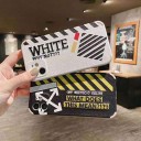 ロゴデザイン刺繍人気iphone12/12proケース