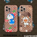 ドラえもん X グッチ iphone12pro ケース 四角 ヴィトン アイフォン12pro maxケース