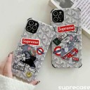 Supreme iphone12pro maxケース チェーン付き 斜めがけ シャネル iPhone12proカバー