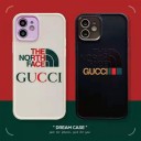 The northface アイフォン12ケース 動物柄 熊ちゃん グッチ iphone12スマホケース