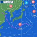【雷雨や突風、ひょうなどに注意】　（未図）＋（補遺＠１７午後）