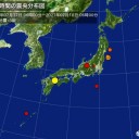 【 Ｍ ６．１ 】（パナマ）／【 Ｍ ５ 級 】（多々乱発）／太陽の向こう側で CME が発生しています。