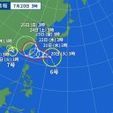 全国どこへ行っても30℃以上の逃げ場のない暑さです。　（画像追加＠２３未明）