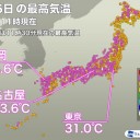 【 京都 ３６．３ ℃ 】　（＋画像補遺っ２８朝）