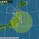 浙江省では5日間の総雨量が1000mm近くなっているところも。　（＋画像補遺っ２８朝）