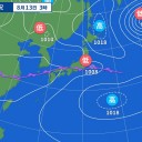 ★【 記録的 短時間 大雨 】★／【 富山 ０．１０４ μ 】／【 長野 ０．１０３ μ 】…