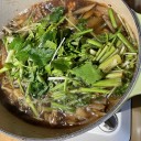 鶏のすき焼き