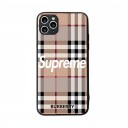 シュプリーム バーバリー アイフォン13スマホケース ブランド エルメス iphone13 mini/13pro max手帳型カバー
