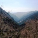 谷底の村
